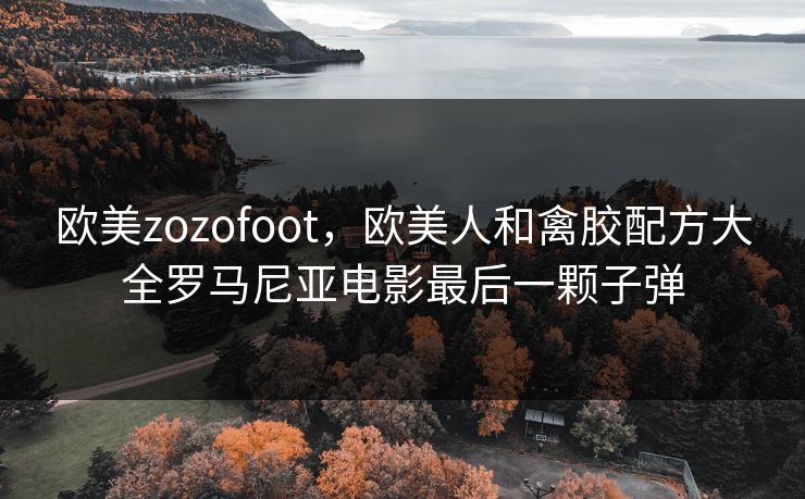 欧美zozofoot，欧美人和禽胶配方大全罗马尼亚电影最后一颗子弹